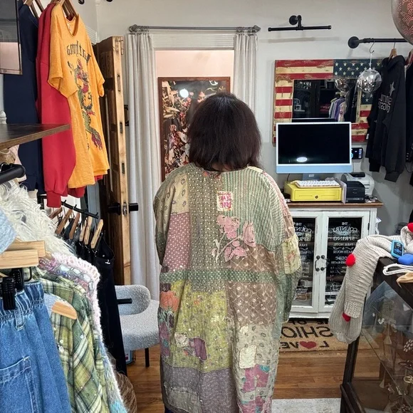 Magnolia Pearl Yrsa Quilted Kimono - Picture 4 of 6